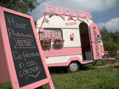 Impressie Caravan Photobooth Betsie