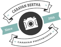 Logo caravan photobooth Bertha